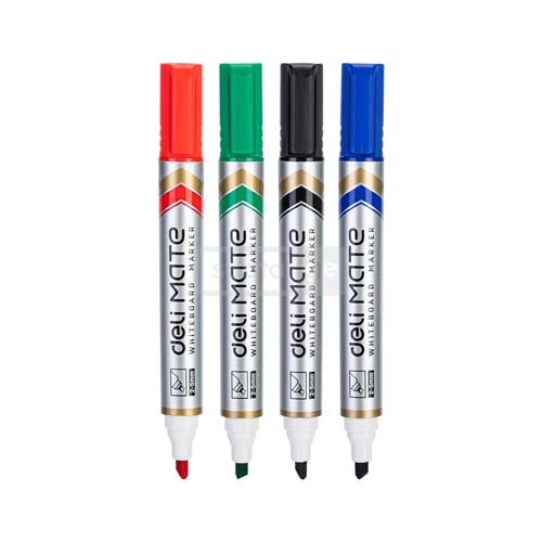 DELI-დელი MATE დაფის მარკერი 4-ფერიანი შეკვრა EU00403